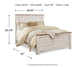 Willowton  Panel Bed