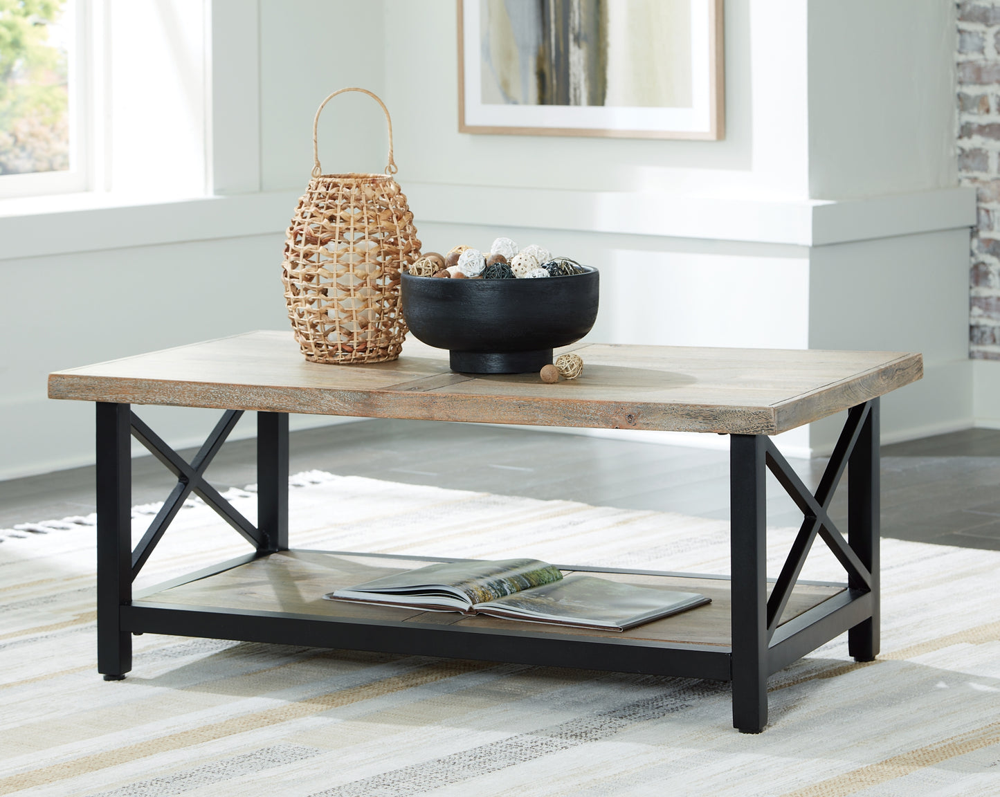 Bristenfort Coffee Table with 1 End Table