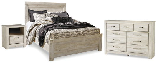 Bellaby Queen Panel Bed with Dresser and Nightstand