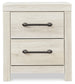 Cambeck Twin Panel Bed with 4 Storage Drawers with Mirrored Dresser, Chest and 2 Nightstands