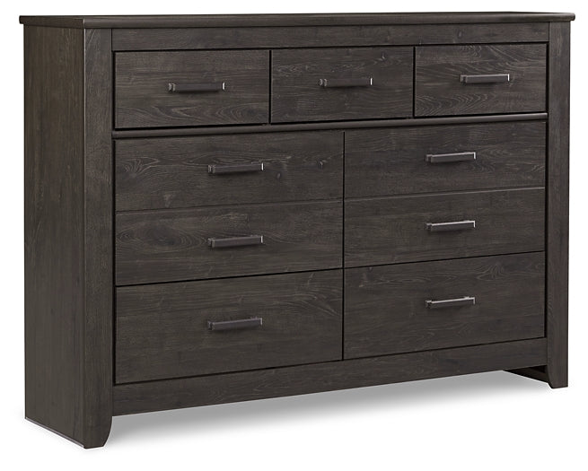 Brinxton Queen Panel Bed with Dresser