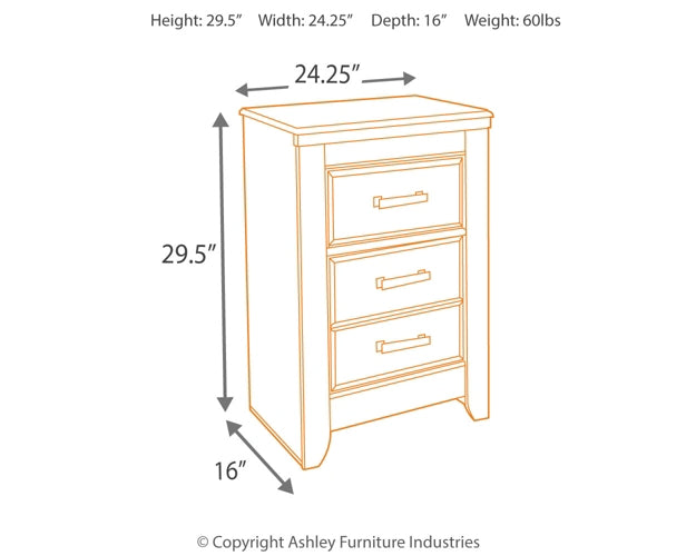 Juararo Queen Panel Headboard with Mirrored Dresser and 2 Nightstands