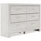 Altyra King Panel Bed with Dresser