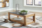 Quentina Coffee Table with 2 End Tables