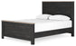 Nanforth Queen Panel Bed with Mirrored Dresser, Chest and Nightstand